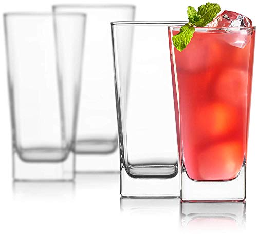 Product Cover PrimeWorld Plaza Everyday Water Glass Juice Glass Crystal Clear (300 ml) - Set of 6 pcs