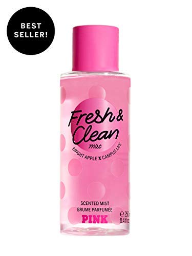 Product Cover Pink Collection Fresh and Clean Body Mist Fresh with Bright Apple, Sea Spray & Fresh Tangerine Women's Fragrance Perfume
