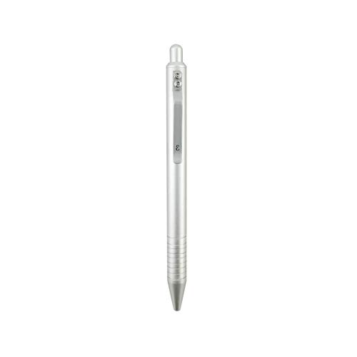 Product Cover Grafton Pen by Everyman, Refillable Metal Writing Pen, Versatile with Cartridges (Silver)