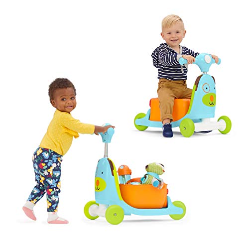 Product Cover Skip Hop Kids 3-in-1 Baby Activity Walker & Ride On Scooter Wagon Toy, Dog