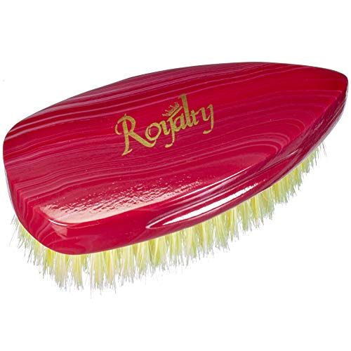 Product Cover Royalty By Brush King Wave Brush #902- Patented Medium Pointy Palm brush - From The Maker Of Torino Pro 360 Wave Brushes