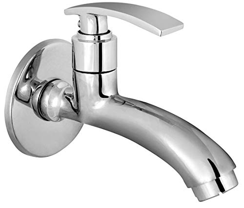 Product Cover Seaking Bullet Long Body Bib Taps with Wall Flange (Quarter Turn | Disc Fittings) Chrome