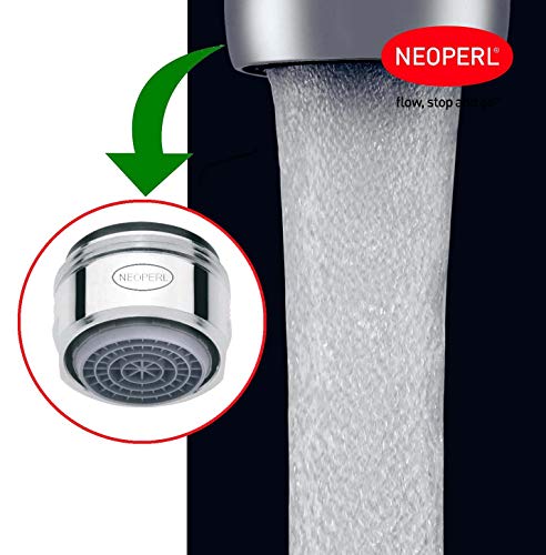 Product Cover Neoperl Water Saving Aerators 6 Lpm, Foam Flow, Pressure Compensating Technology with Housing Male Thread (24x1 mm) - Pack of 2