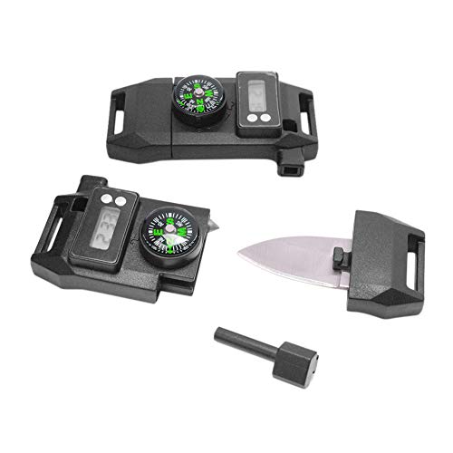 Product Cover 10 pcs Pack Waterproof Time Display Compass Whistle 5/8