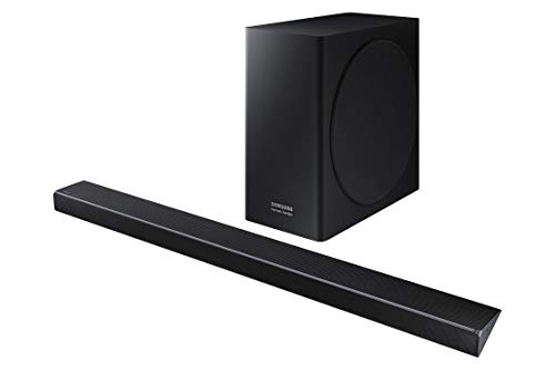 Product Cover Samsung Harman Kardon 3.1.2 Dolby Atmos Soundbar HW-Q70R with Wireless Subwoofer, Samsung Acoustic Beam Technology, Adaptive Sound, Game Mode, 4K Pass-Through with HDR, Bluetooth & Alexa Compatible