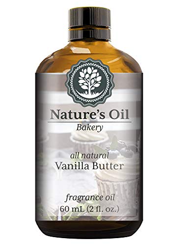 Product Cover Vanilla Butter Fragrance Oil (60ml) For Diffusers, Soap Making, Candles, Lotion, Home Scents, Linen Spray, Bath Bombs, Slime