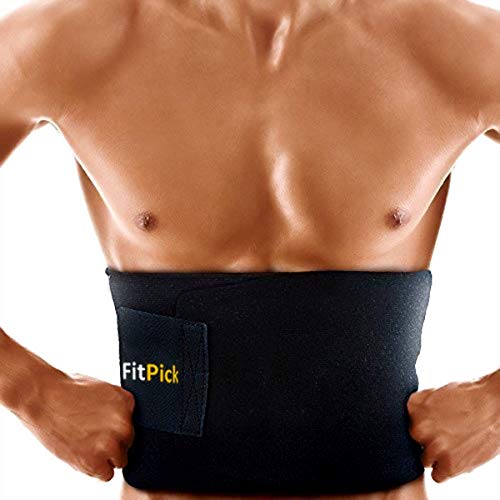 Product Cover FIT PICK Slim Belt |Slimming belt for Fat Burning |Comfortable Soft, Neoprene Material |Improved Helps Lose Weight Effectively For Men and Women