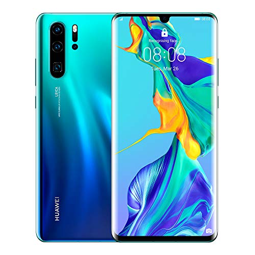 Product Cover Huawei P30 Pro 128GB+8GB RAM (VOG-L29) 40MP LTE Factory Unlocked GSM Smartphone (International Version, No Warranty in the US) (Aurora)