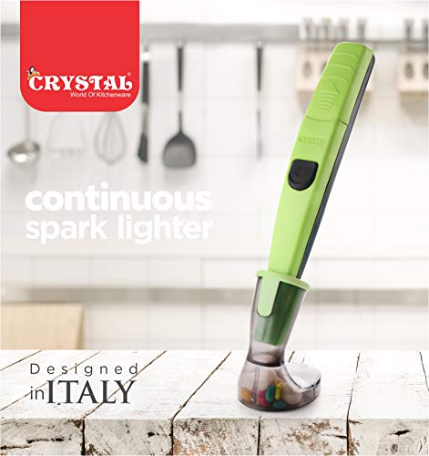 Product Cover Crystal Plastic Continuous Spark Lighter