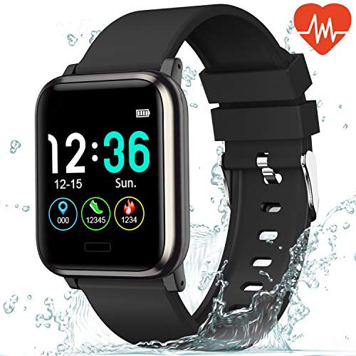 Product Cover L8star Fitness Tracker Heart Rate Monitor-1.3'' Large Color Screen IP67 Waterproof Activity Tracker with 6 Sports Mode,Sleep Monitor,Pedometer Smart Wrist Band for Women Men, Android iOS