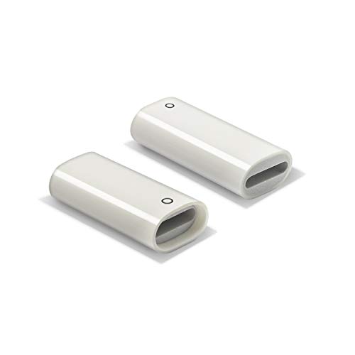 Product Cover TechMatte Charging Adapter Compatible with Apple Pencil, Female to Female Charger Connector (2-Pack)