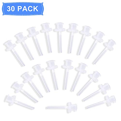 Product Cover 30 Pack Ear Washer Disposable Tips, Ear Wash Replacement Tubes for Earwax Removal Kits and Irrigation Systems