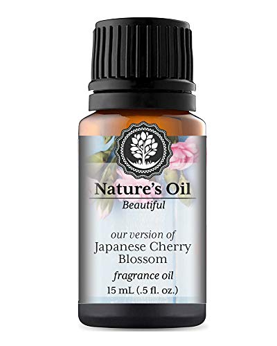 Product Cover Japanese Cherry Blossom Fragrance Oil (15ml) For Perfume, Diffusers, Soap Making, Candles, Lotion, Home Scents, Linen Spray, Bath Bombs, Slime