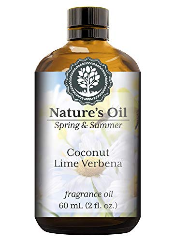 Product Cover Coconut Lime Verbena Fragrance Oil (60ml) For Diffusers, Soap Making, Candles, Lotion, Home Scents, Linen Spray, Bath Bombs, Slime