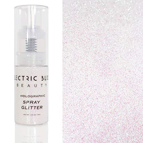Product Cover 30 Grams ✮ Iridescent Glitter Spray ✮ Cosmetic Grade ✮ Makeup Face Body Nail Festival Rave Beauty Craft ✮ Holographic (Iridescent)