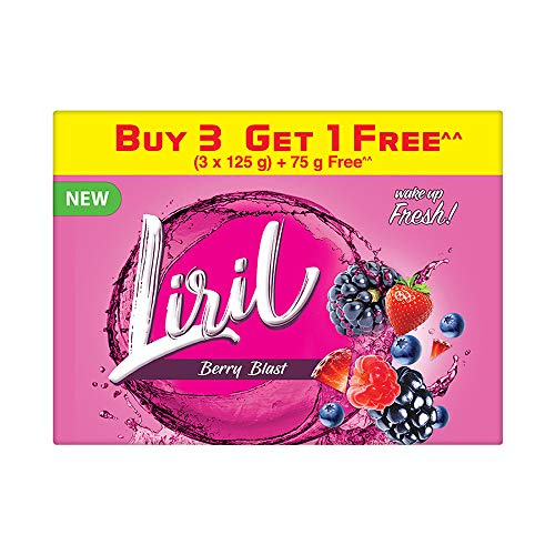 Product Cover Liril Berry Blast Soap, 125 g (Buy 3 Get 75g Free)