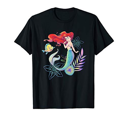 Product Cover Disney The Little Mermaid Ariel and Flounder Sea T-Shirt