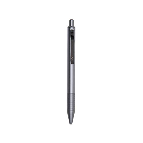Product Cover Grafton Pen by Everyman, Refillable Metal Writing Pen, Versatile with Cartridges - Gunmetal Pen