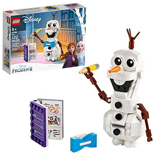 Product Cover LEGO Disney Frozen II Olaf 41169 Olaf Snowman Toy Figure Building Kit Christmas Gift (122 Pieces)