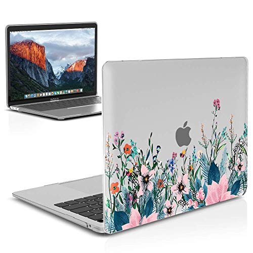 Product Cover IBENZER MacBook Air 13 Inch Case 2020 2019 2018 New Version A1932, Hard Shell Case Cover for Apple Mac Air 13 Retina with Touch ID, Orris, MAD-T13AFL