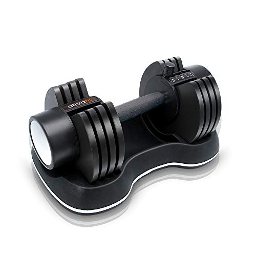 Product Cover ATIVAFIT Adjustable Dumbbell 27.5 lbs Weight Set for Gym Home (Single)