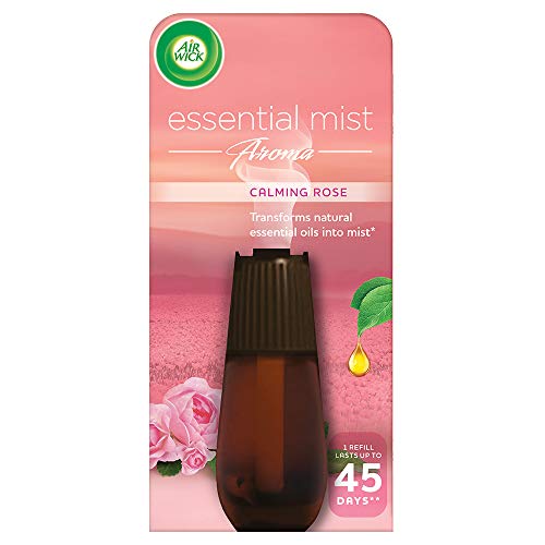 Product Cover Airwick Essential Mist Automatic Fragrance Mist Diffuser refill, Calming Rose - 20 ml
