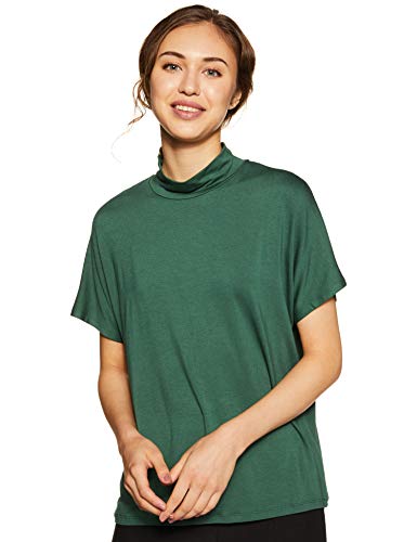 Product Cover Amazon Brand - Symbol Women's Plain Regular fit T-Shirt