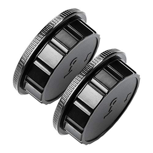 Product Cover Body Cap and Lens Rear Cap Cover Replacement Set for CONTAX Yashica C/Y Mount Lens&Cameras,2 Sets