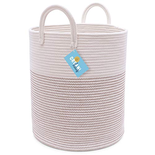 Product Cover OrganiHaus XXL Cotton Rope Basket | Wide 20