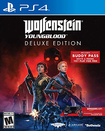 Product Cover Wolfenstein: Youngblood - PlayStation 4 Deluxe Edition [Amazon Exclusive Bonus]
