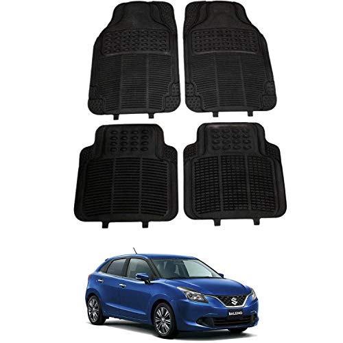 Product Cover Rubber Black car Floor Foot mat for Baleno