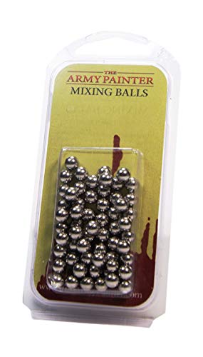 Product Cover The Army Painter Paint Mixing Balls - Rust-proof Stainless Steel Balls for Mixing Model Paints - Stainless Steel Mixing Agitator Balls, 5.5mm/apr. 0.22