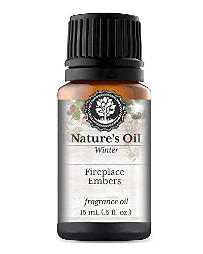 Product Cover Fireplace Embers Fragrance Oil (15ml) For Diffusers, Soap Making, Candles, Lotion, Home Scents, Linen Spray, Bath Bombs, Slime