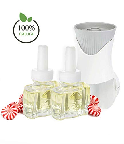 Product Cover 100% Natural Peppermint Starter Kit (2) Scent Fill Refills and (1) Air Wick Plug