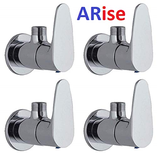 Product Cover ARISE JAGGER Vista Brass Chrome Plated Angle Valve Cock for Bathroom for Geyser and Wash Basin Connection - Set of 4