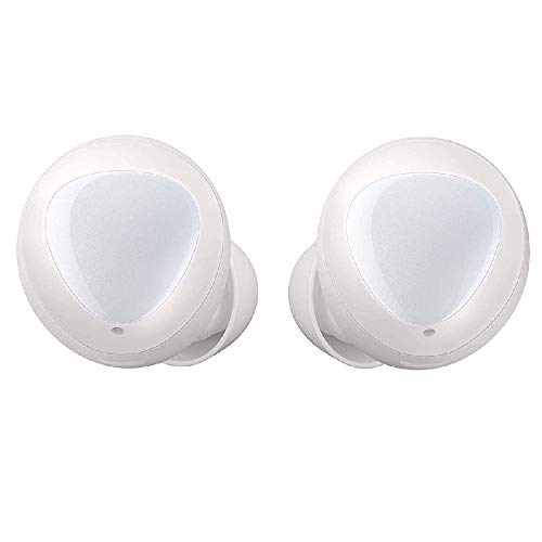 Product Cover Samsung Galaxy Buds 2019, Bluetooth True Wireless Earbuds (Wireless Charging Case Included), (International Version, No Warranty) (White)