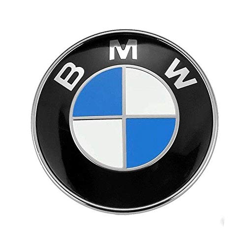 Product Cover BMW Emblem Hood and Trunk 82mm 3.2 inch Badge Logo Replacement for ALL Models BMW E30 E36 E46 E34 E39 E60 E65 E38 X3 X5 X6 3 4 5 6 7 8