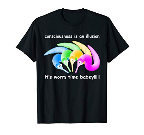 Product Cover Death is Inevitable Shirt, Magic Worm on a String Meme T-Shirt