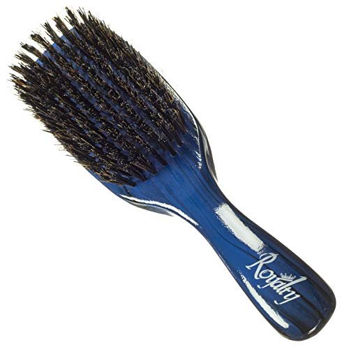 Product Cover Royalty By Brush King Wave Brush #913-9 Row Medium Hard- Great 360 waves brush for wolfing - From the Maker of Torino Pro