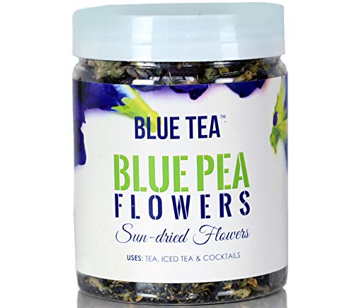 Product Cover Blue Tea Butterfly Pea Flower Iced Teas, Coolers, Cocktails Horeca (50 Grams - 100 Tea Cups + 100 Drinks)