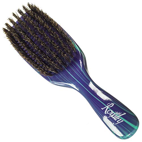 Product Cover Royalty By Brush King Wave Brush #727-7 Row Firm Medium- Great 360 waves brush for Wolfing- From the maker of Torino Pro