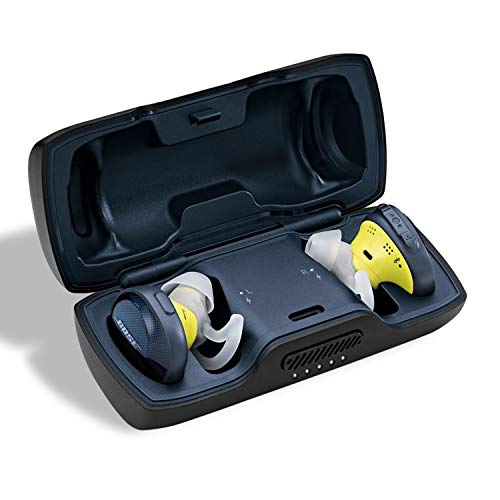 Product Cover Easy+ Protective Silicone Skin Carrying Case for Bose SoundSport Free Truly Wireless Sport Headphones, Protective Silicone Cover Skin Charging Case, for Bose soundsport Wireless Headphones, Black