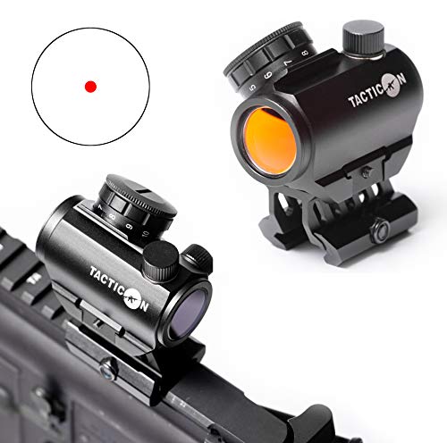 Product Cover Predator V3 Micro Red Dot Sight | Combat Veteran Owned Company | 45 Degree Offset Mount and Riser Mount Included | Reflex Rifle Optic With 11 Adjustable Brightness Settings | Reddot Gun Scope
