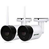 Product Cover 【2 Pack】Outdoor Camera WiFi, SV3C 1080P HD Security IP Cameras, Wireless Surveillance CCTV Camera with 2-Way Aduio, IR LED Motion Detection Night Vision Camera, IP66 Weatherproof Camera Indoor Outdoor