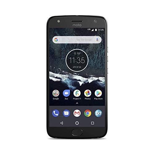 Product Cover Motorola Moto X4 Android One Edition Factory Unlocked Phone - 5.2inch Screen - 32GB - Black (U.S. Warranty) (Renewed)