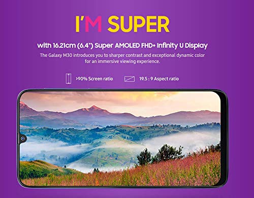 Product Cover Samsung Galaxy M30 (64GB, 4GB RAM) 6.4
