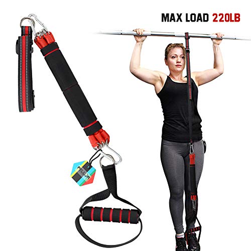 Product Cover Pull Up Assist Band, Premium Powerlifting Stretch Resistance Bands Portable Fitness Resistance Band to Improve Arm, Shoulders and Chest Strength Easy to Use(Black)