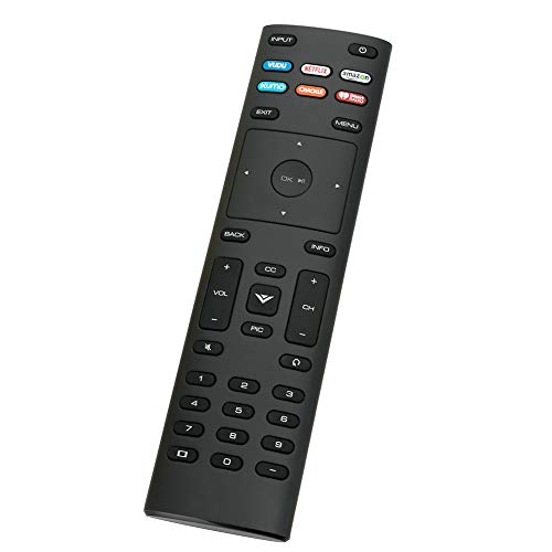 Product Cover Remote Control XRT136 Applicable for Vizio TV D32h-F4 D43fx-F4 D65x-G4 PQ65-F1 V505-G9 D40f-G9 D50x-G9 D24h-G9 D55X-G1 V405-G9 D32H-G9