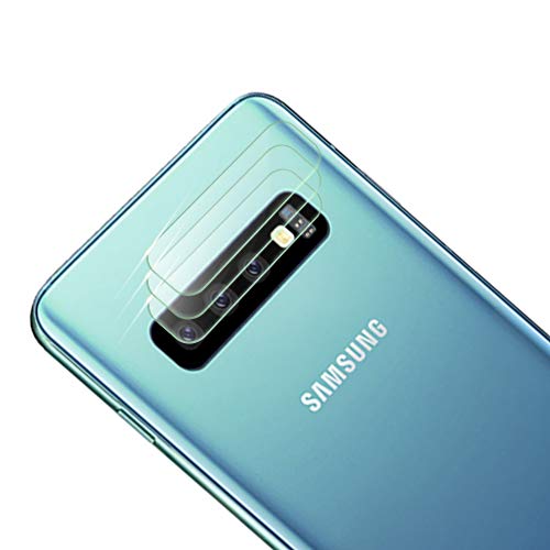 Product Cover Qoosea Compatible With Samsung Galaxy S10 5G Camera Lens Protector Samsung Galaxy S10 5G Case Friendly (3 Pack) Clear Glass Protector Ultra-Thin HD 9H Hardness Anti-Scratch Easy Bubble-Free Installati