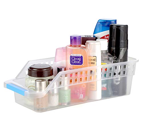 Product Cover INOVERA (LABEL) Bathroom Cosmetic Organizer Storage Holder Rack Basket, Transparent